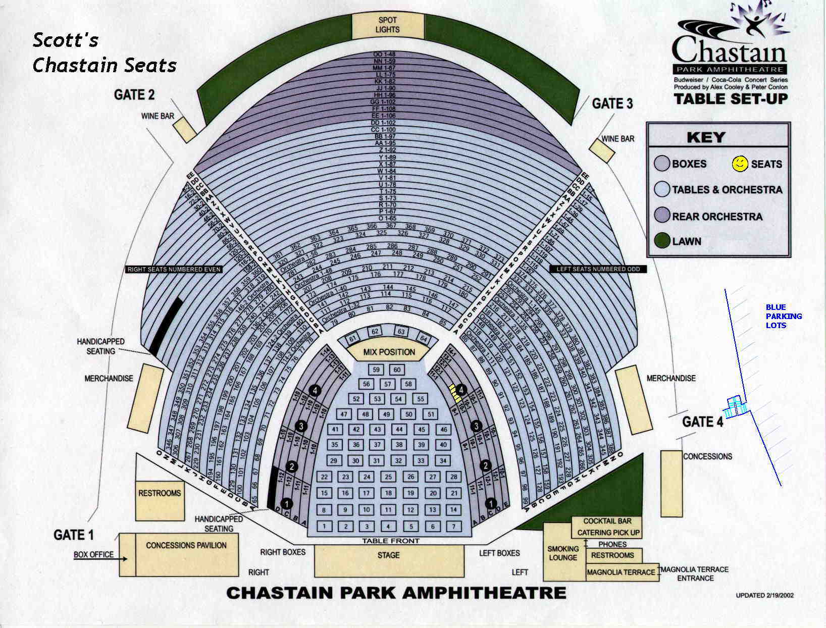 Pnc Park Seating Chart Detailed